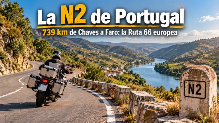 Portada: La N2 de Portugal, 739 km de Chaves a Faro, la Ruta 66 europea
