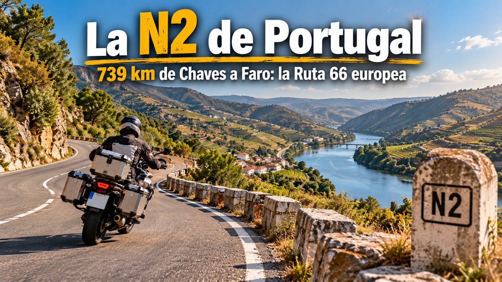 Portada: La N2 de Portugal, 739 km de Chaves a Faro, la Ruta 66 europea